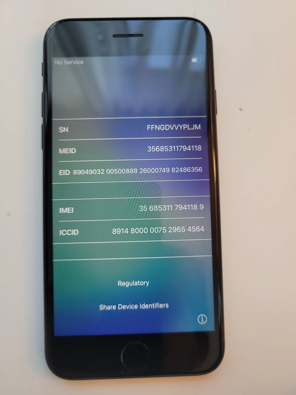 iPhone SE 2nd Gen (Black) 64 Gb Used **AJ**